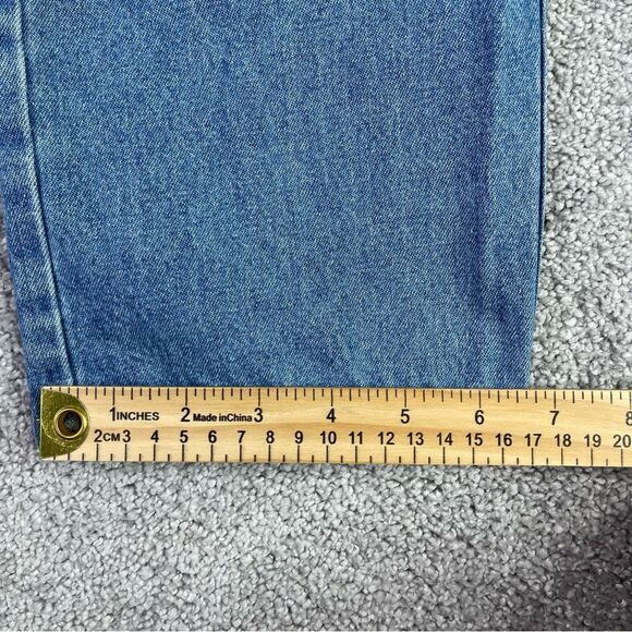 St. John Sport Jeans Women's 4 Blue Straight High Rise Medium Wash Denim - Picture 11 of 12